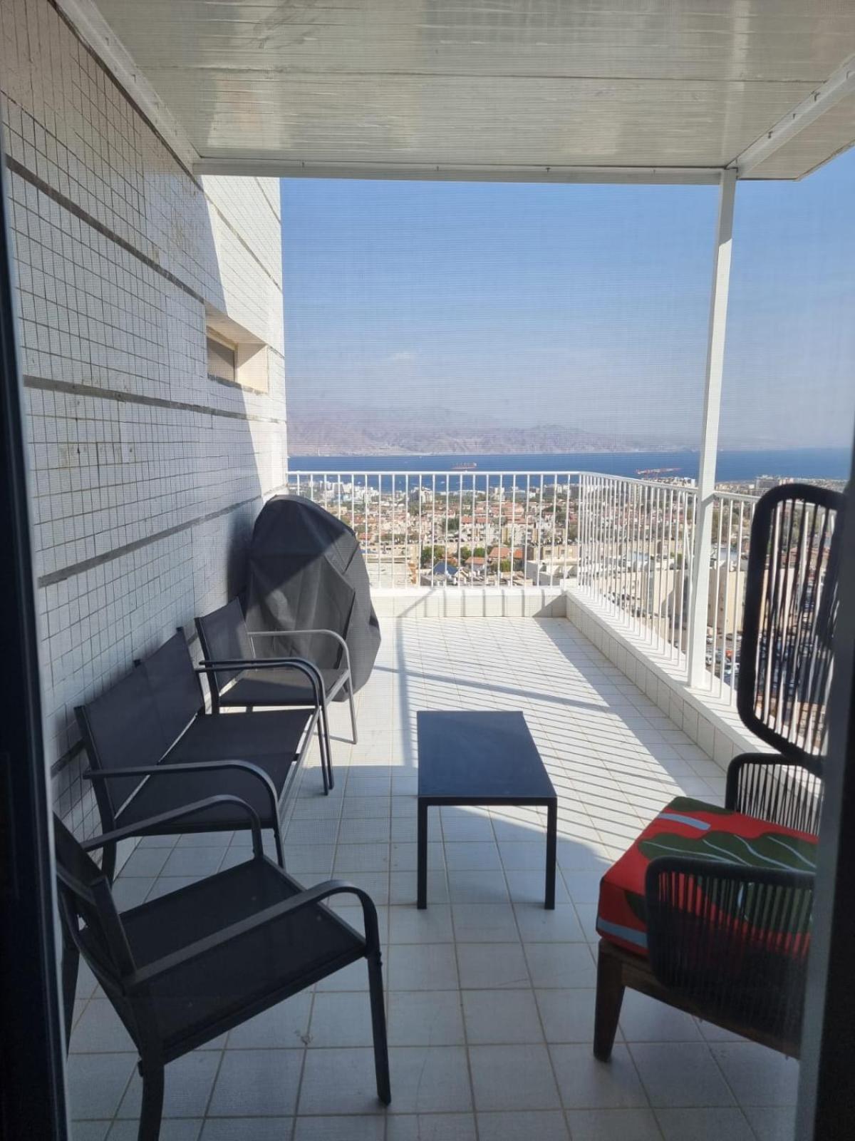 Apartmán דירת גג נוף המפרץ 1105-6 Ejlat Exteriér fotografie